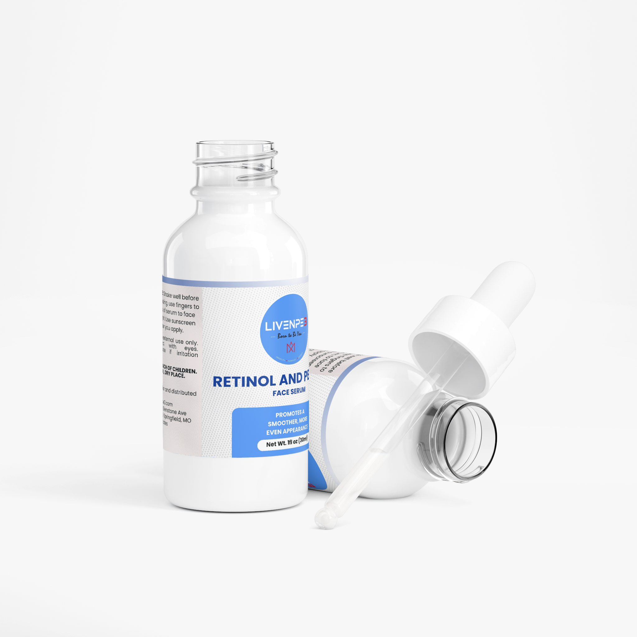 Retinol and Peptide Face Serum