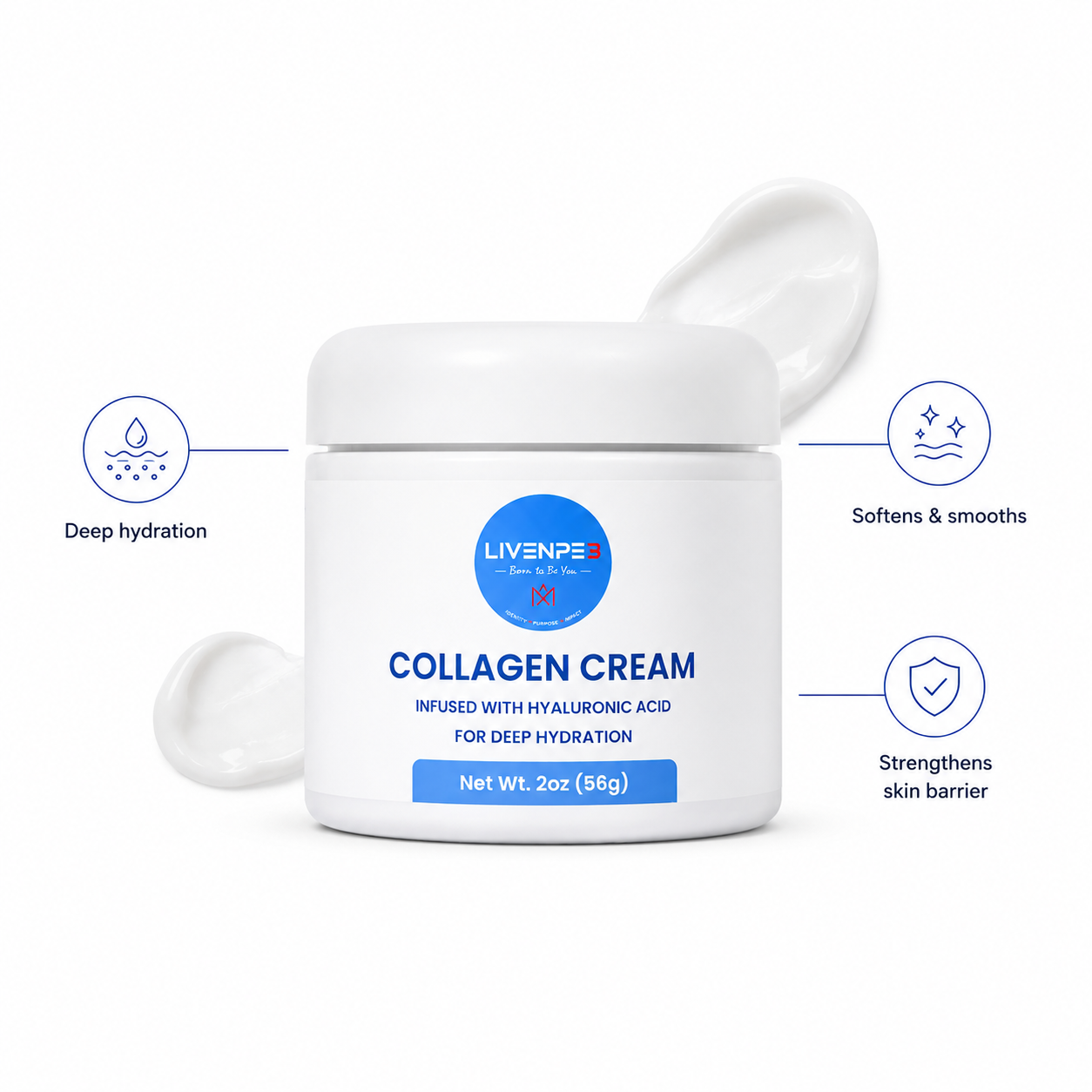 Collagen Cream + Hyaluronic Acid